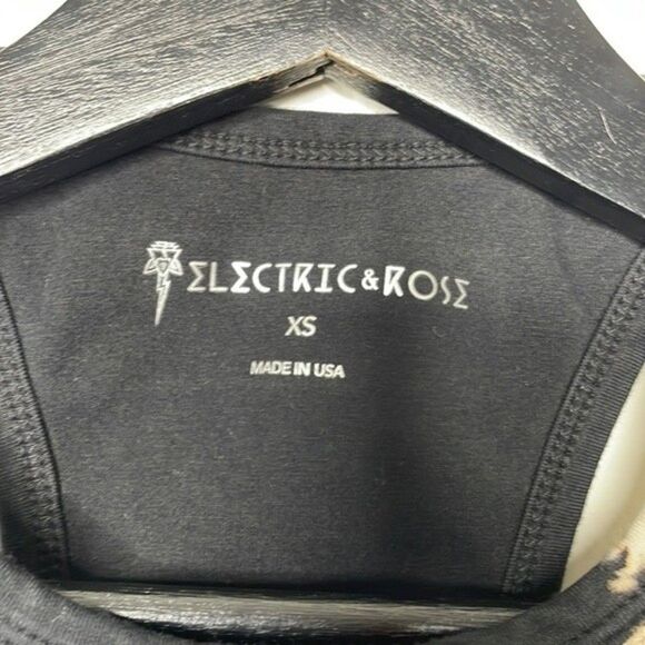 ELECTRIC & ROSE WOMENS SIZE XS BELLA BRALETTE ARID WASH I ONYX/BEACHWOOD - Picture 5 of 5